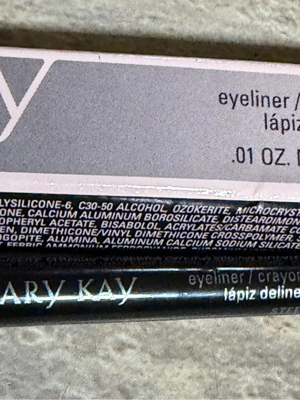 Mary Kay Steely Discontinued Eyeliner Pencil - Smooth Precision 048391-